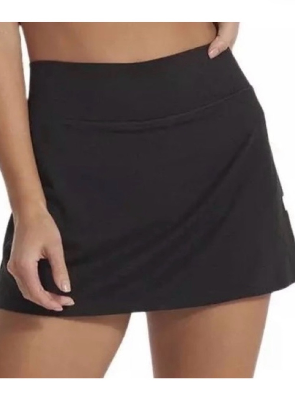 Vuori Black Mini Skort - Athletic Women's Skirt